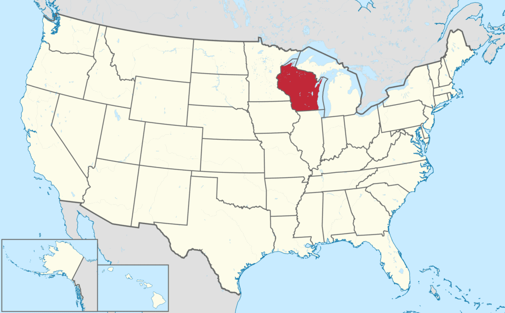 State of Wisconsin Source: Wikipedia