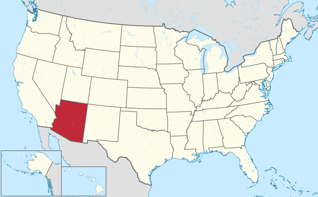 State of Arizona. Source: Wikipedia