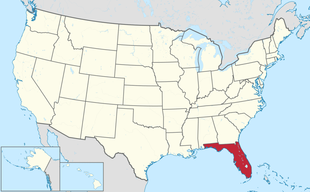 State of Florida. Source: Wikipedia