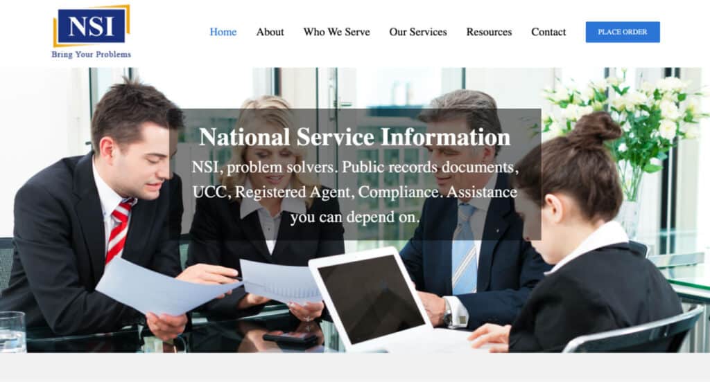 NSI - registered agent service in Ohio