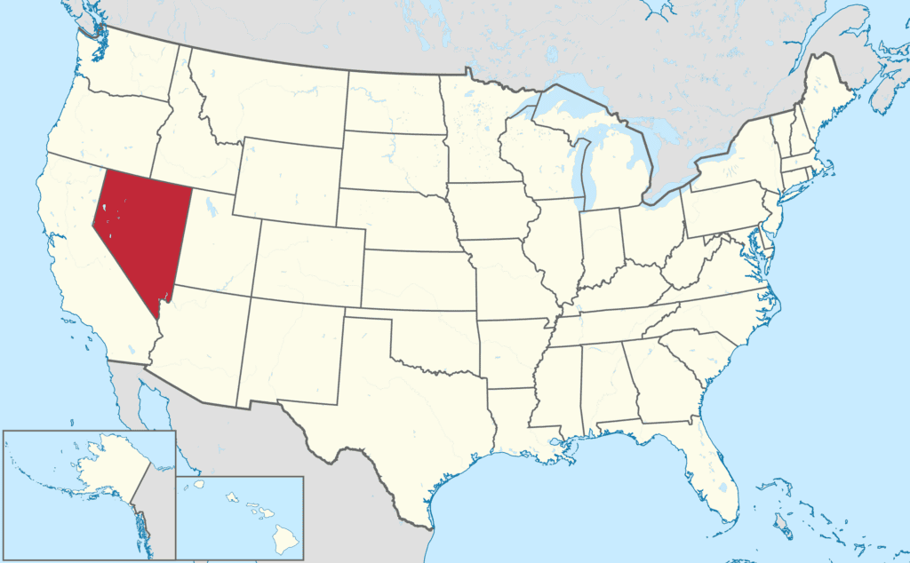 State of Nevada. Source: Wikipedia