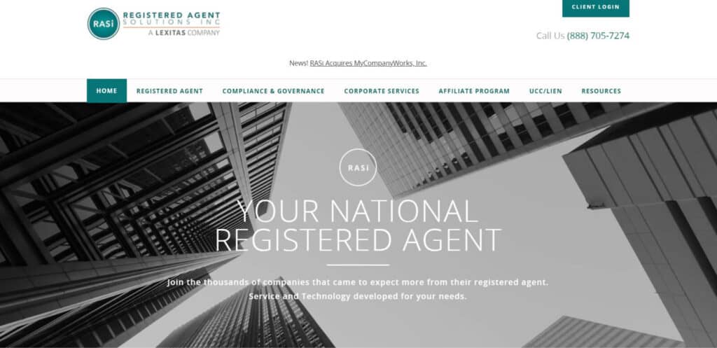 Registered Agent Solutions Inc